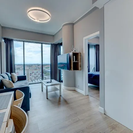 Hanza Tower Swimming Pool & High Floor With Balcony! Apartment Szczecin