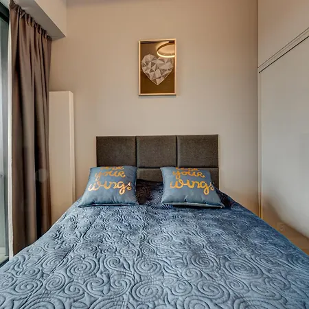 Hanza Tower Swimming Pool & High Floor With Balcony! Apartamento Estetino