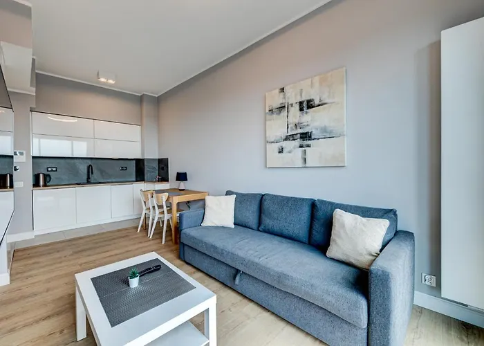 Hanza Tower Swimming Pool & High Floor With Balcony! * Щецин