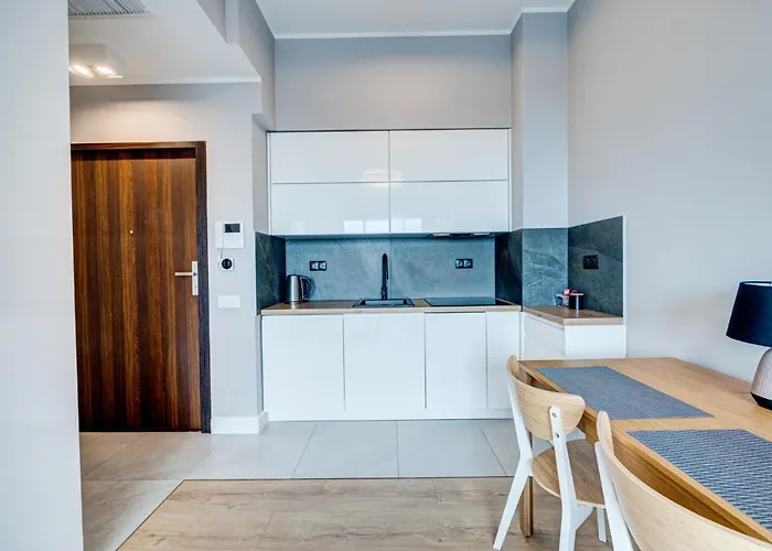 Lägenhet Hanza Tower Swimming Pool & High Floor With Balcony! Szczecin