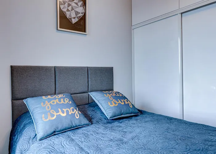 Hanza Tower Swimming Pool & High Floor With Balcony! Lägenhet